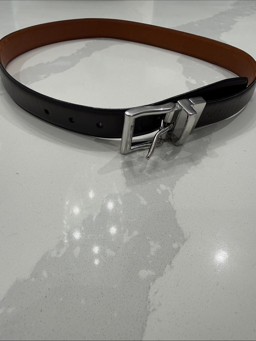 Reversible leather Ralph Lauren belt